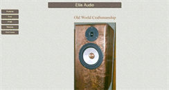 Desktop Screenshot of ellisaudio.com